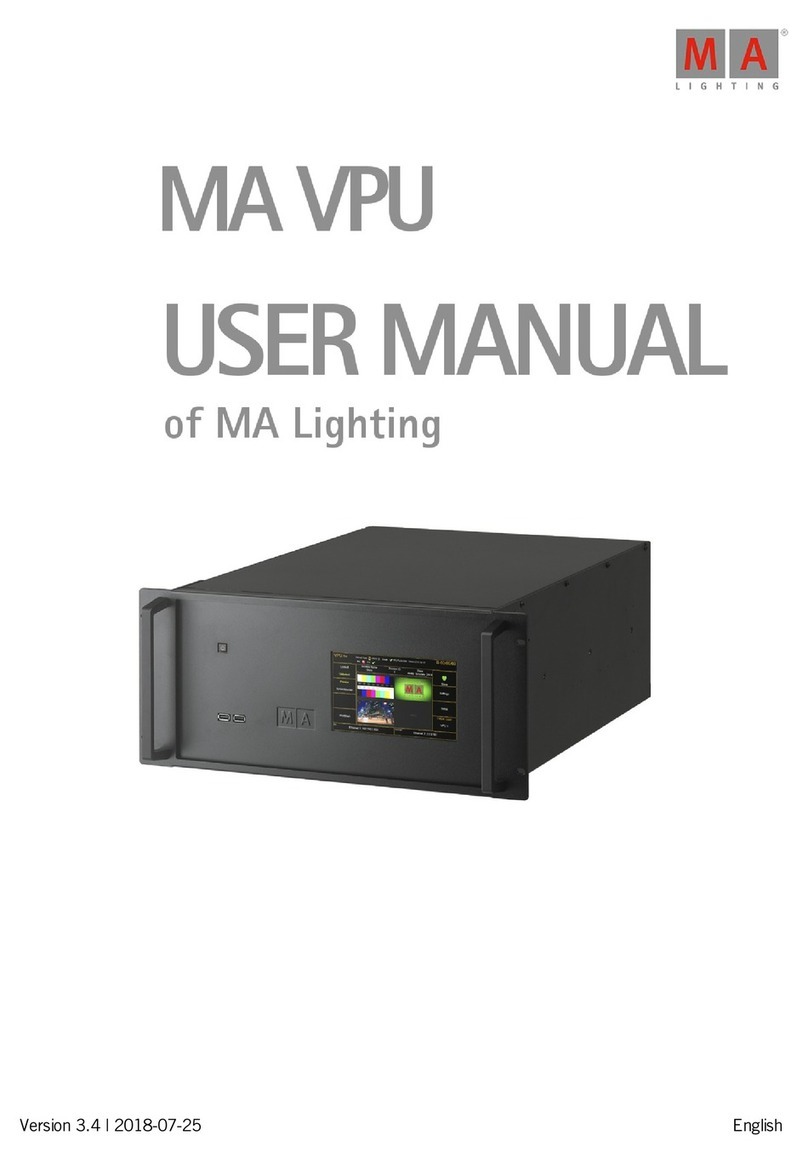 MA lighting MA VPU user manual
