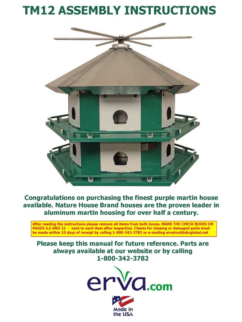 Nature House Brand TM12 Assembly instructions