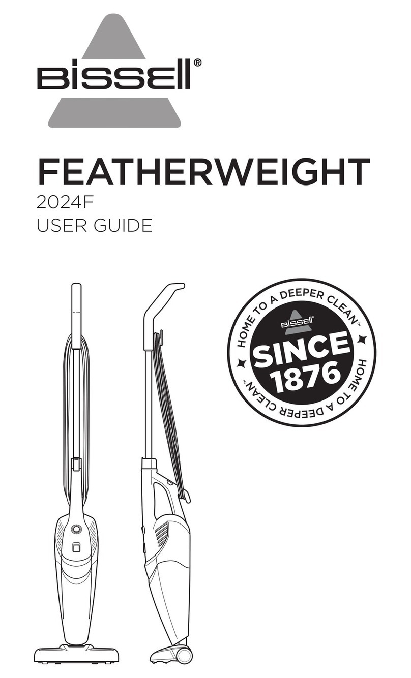 Bissell FEATHERWEIGHT 2024F user guide