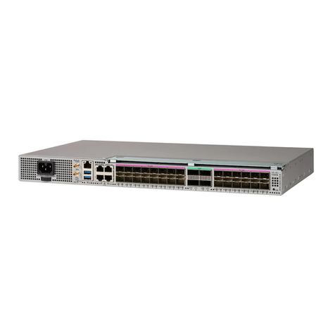 Cisco NCS 540 Series User manual Cisco NCS 540 Series User manual