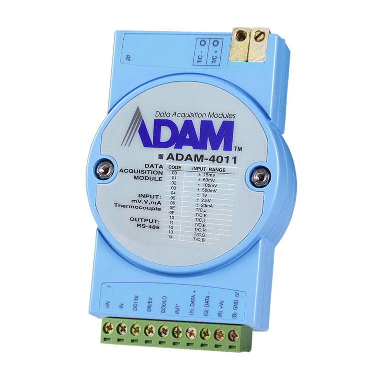 Advantech Adam 4000 Series User manual