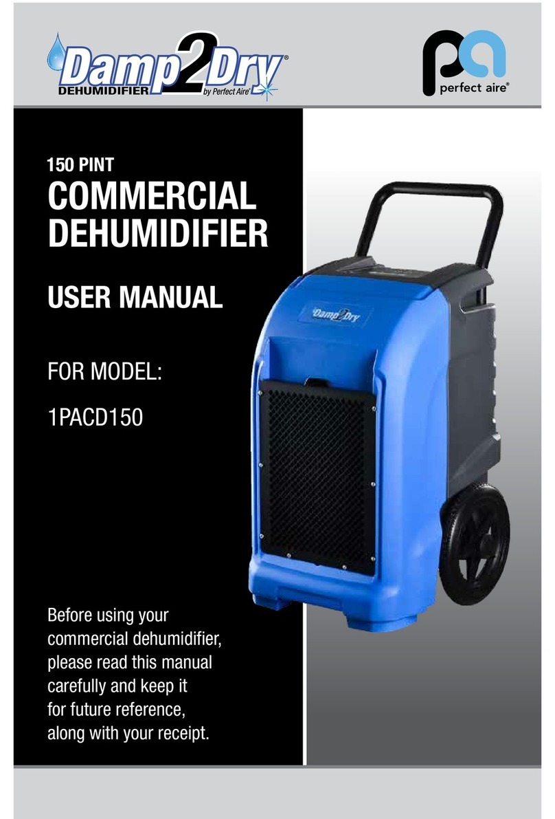 Perfect Aire Damp2Dry 1PACD150 user manual