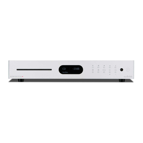 Audiolab 8300CDQ User manual