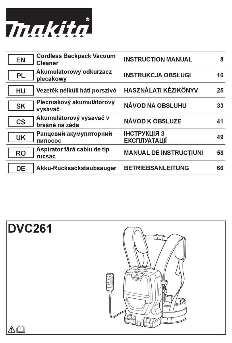 Makita DVC261 User manual