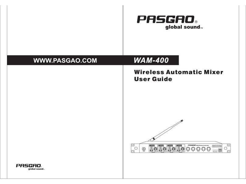 PASGAO WAM-400 user guide