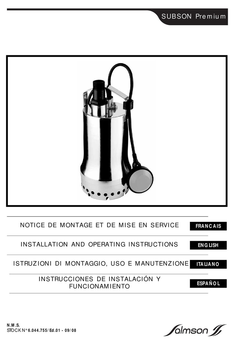 salmson SUBSON Premium 20 MFP User manual