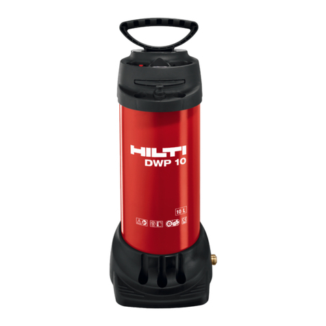 Hilti DWP 10 User manual