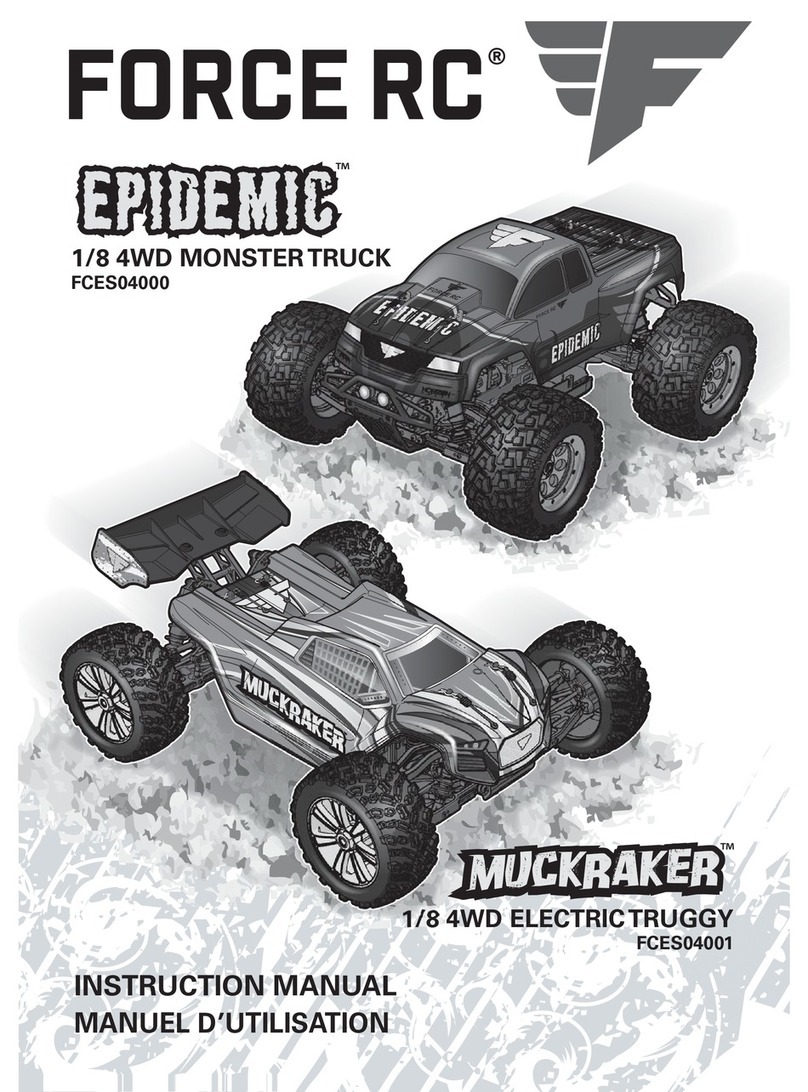Force RC EPIDEMIC instruction manual