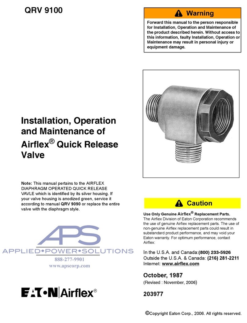 Eaton 145406 Installation and operating instructions