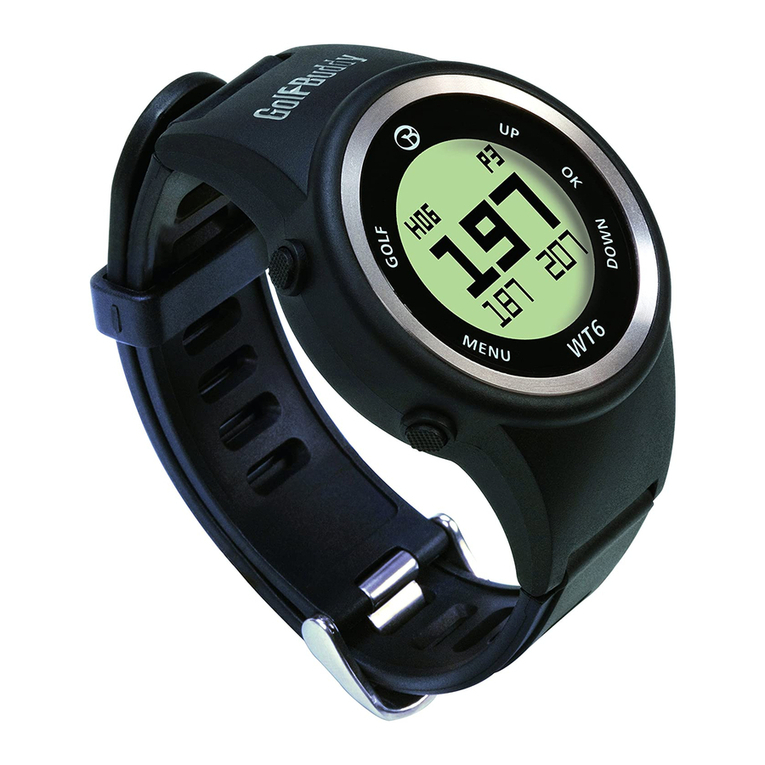 Golf Buddy WT6 User manual