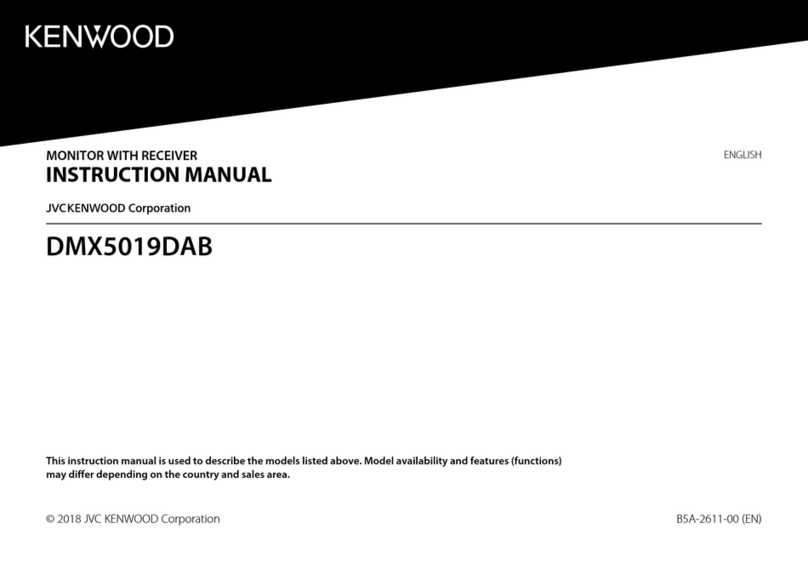 Kenwood DMX5019DAB User manual