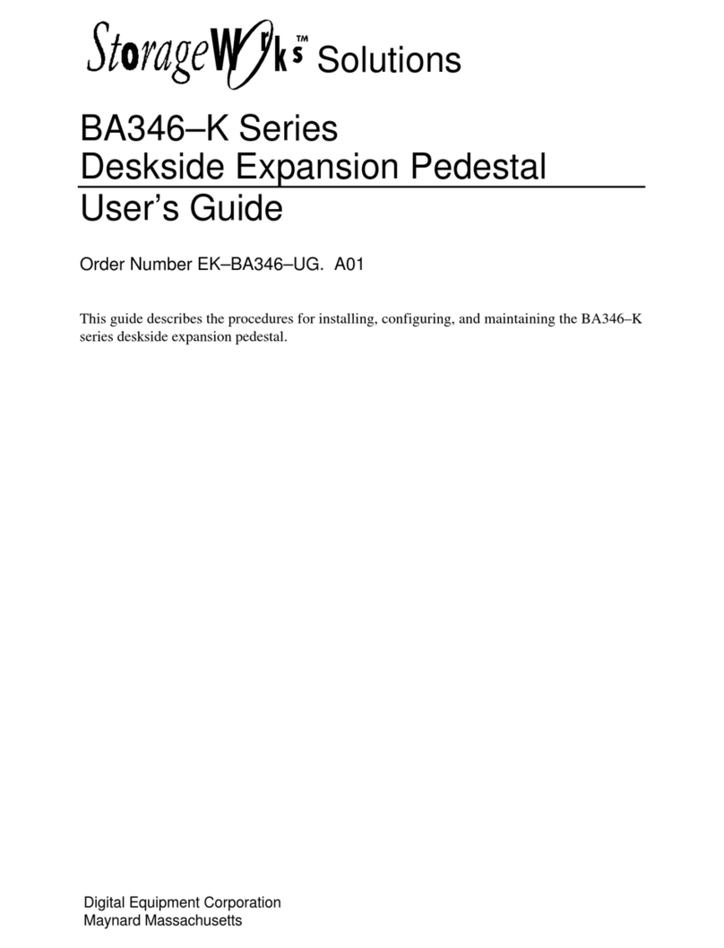 StorageWorks BA346-K Series User manual