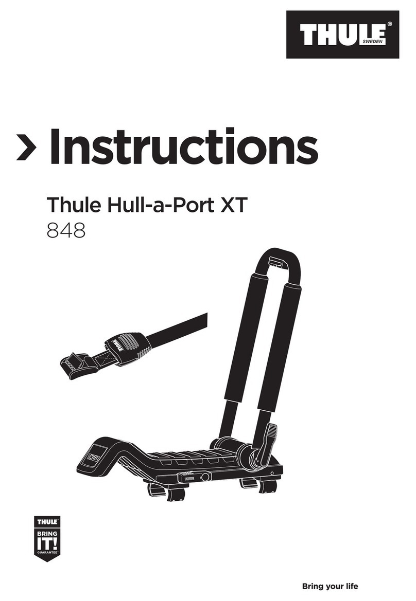 Thule Hull-a-Port XT User manual Thule Hull-a-Port XT User manual