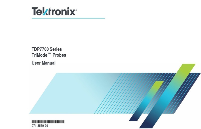 Tektronix Trimode TDP7700 Series User manual