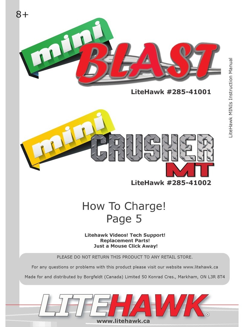 LiteHawk mini BLAST User manual