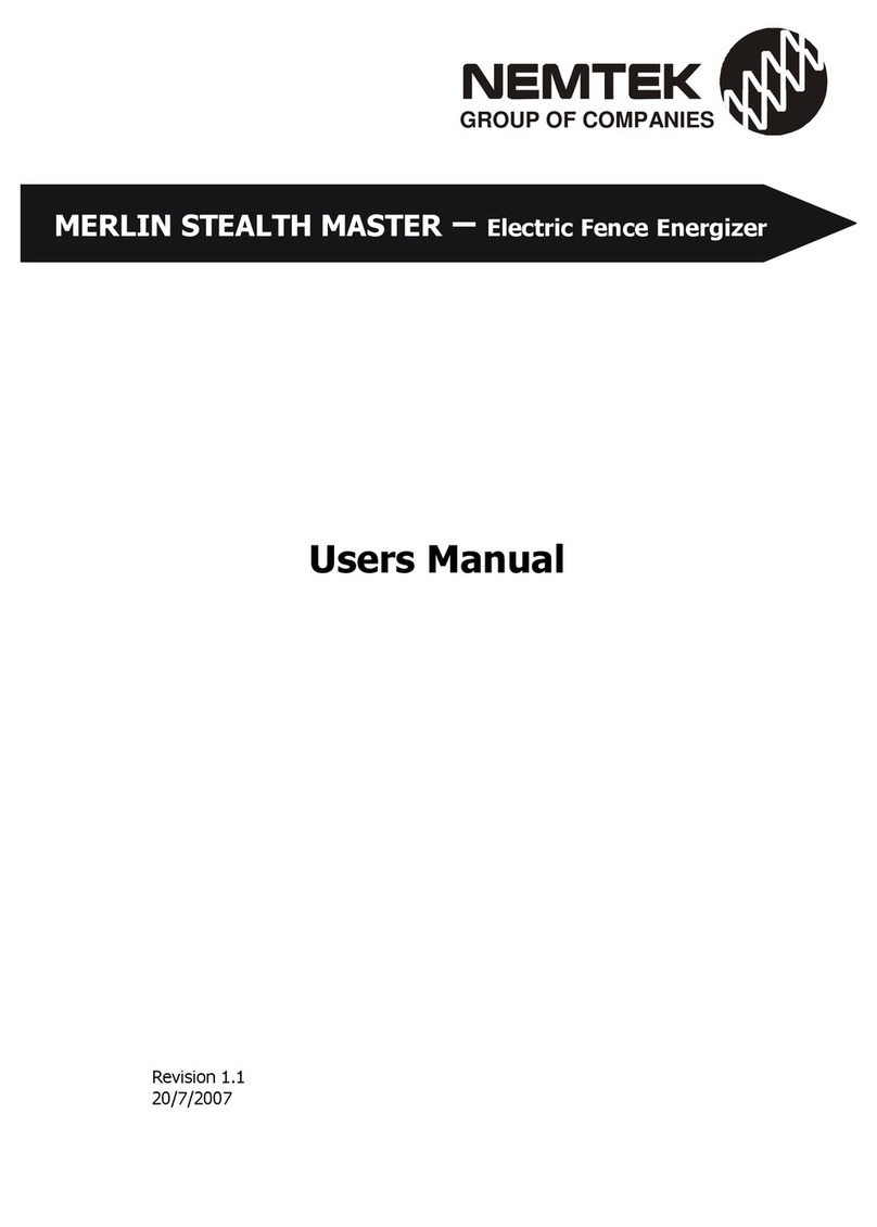 Nemtek MERLIN STEALTH MASTER user manual
