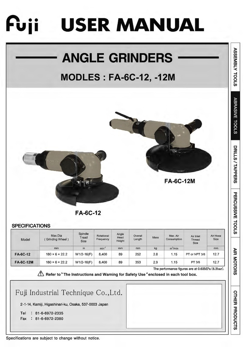 FujiFilm FA-6C-12 user manual