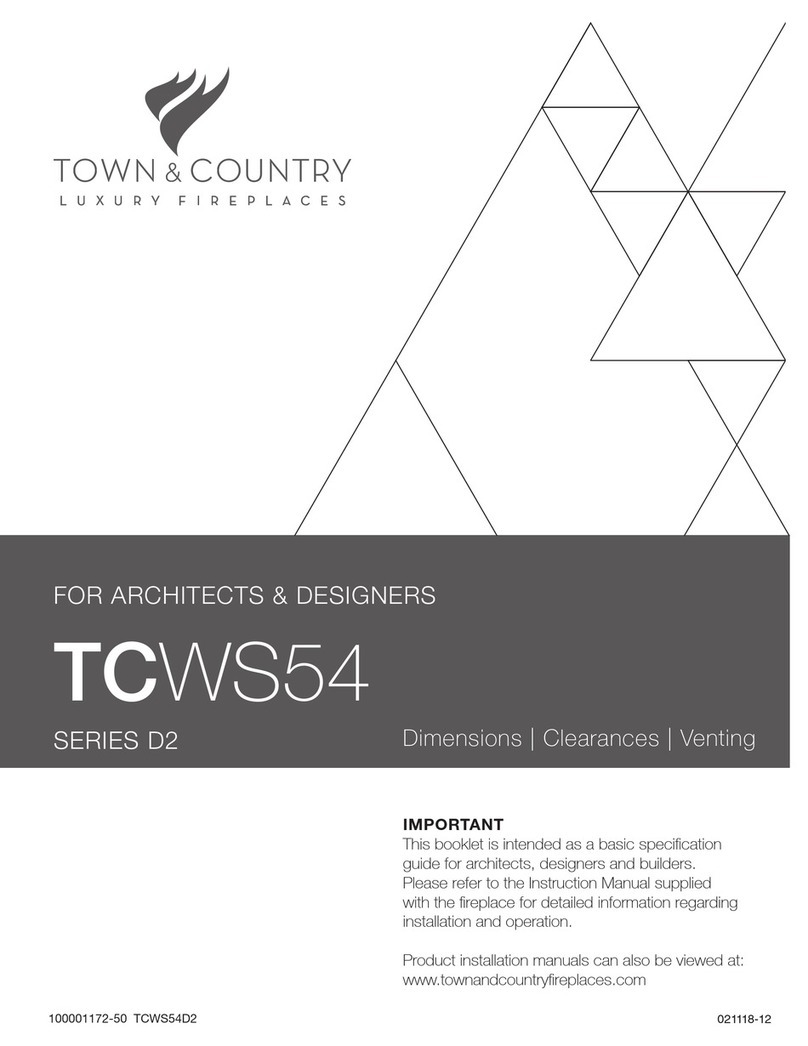 Town & Country Fireplaces D2 Series Booklet