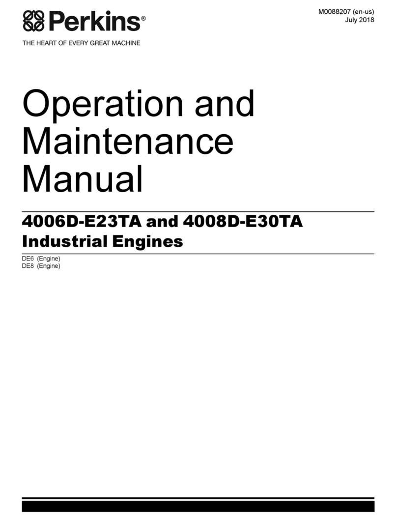 Perkins 4006D-E23TA Operation and maintenance manual