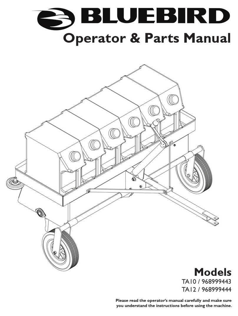 Bluebird TA12 Operator's & parts manual