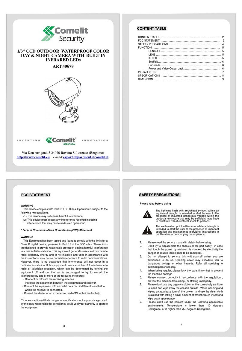 Comelit 40678 User manual