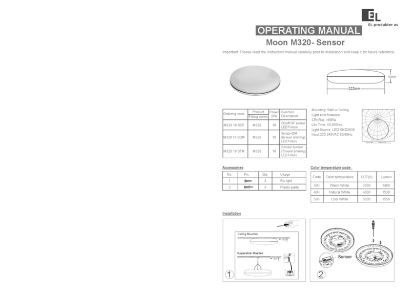 EL Moon M320 User manual