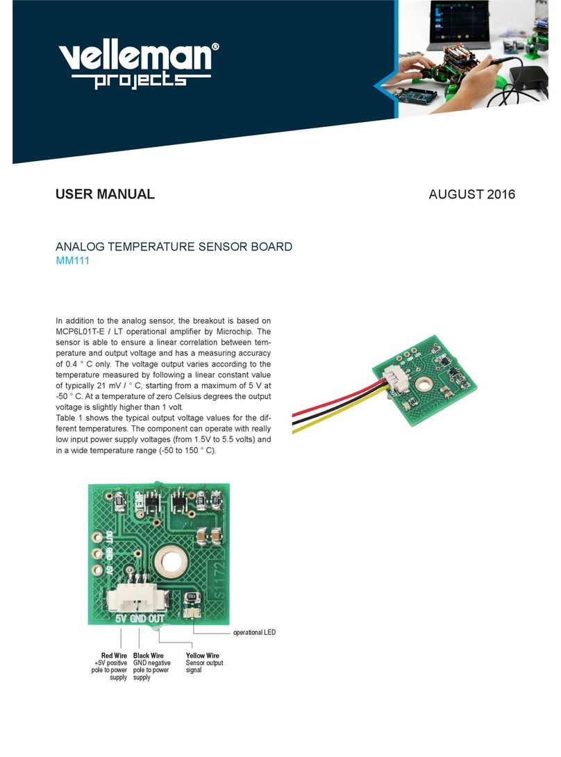 Velleman MM111 User manual
