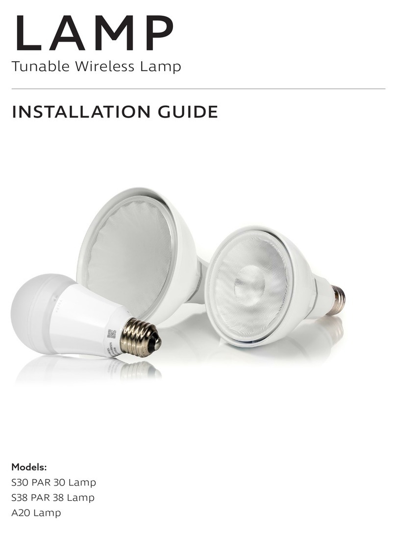 Ketra S30 PAR 30 Lamp installation guide