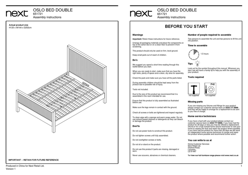 Next 651721 User manual Next 651721 User manual