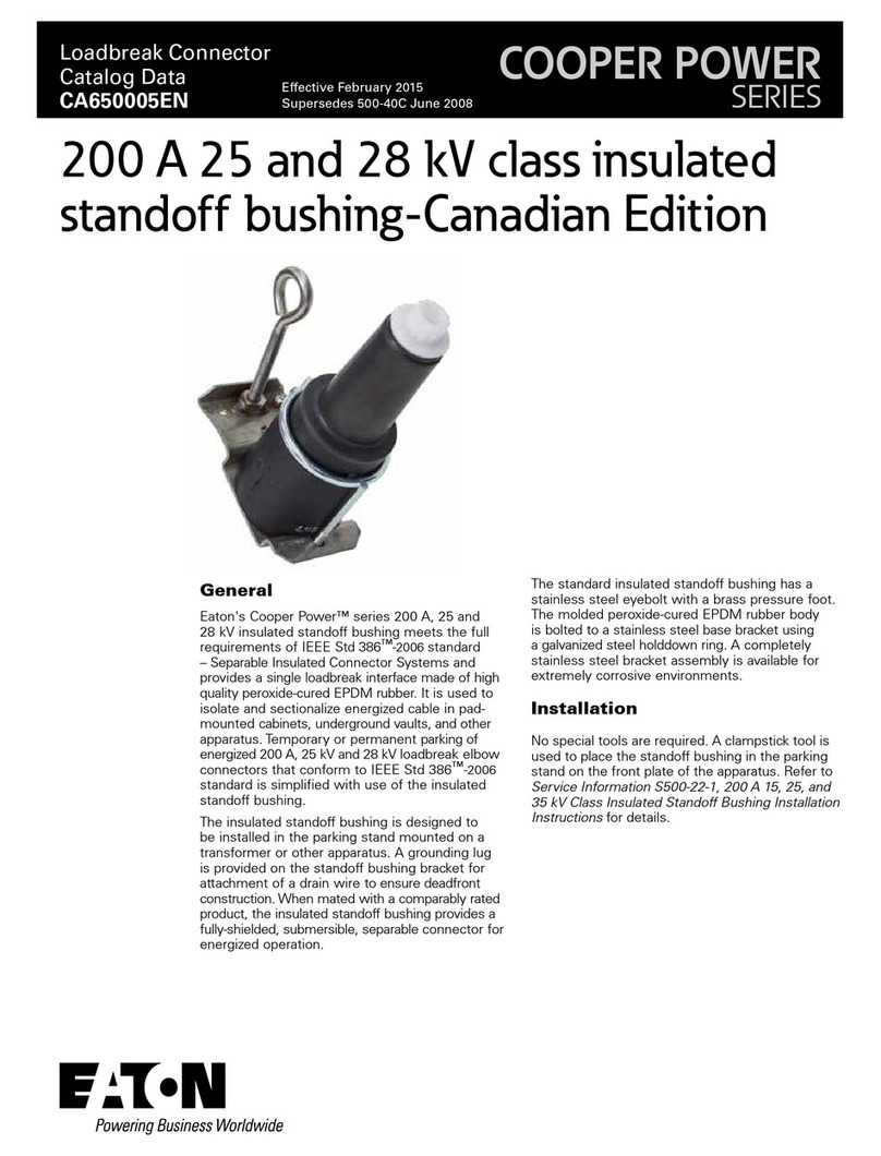 Eaton 200 A 25 kV class User manual Eaton 200 A 25 kV class User manual