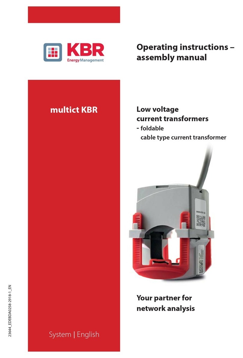 KBR 18S Operating instructions and assembly manual