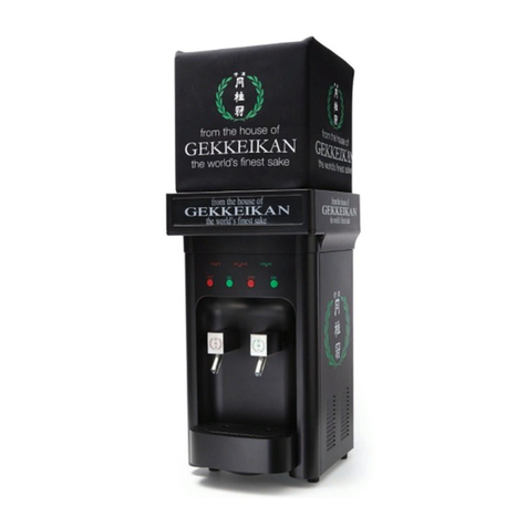 Gekkeikan Sake Machine owner's manual
