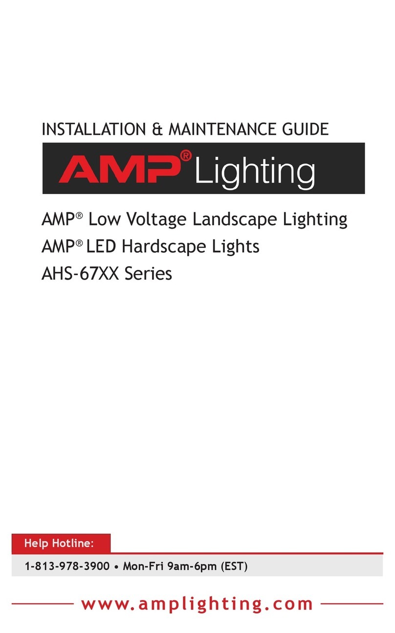 AMP Lighting AHS-67 Series Operating and safety instructions AMP Lighting AHS-67 Series Operating and safety instructions