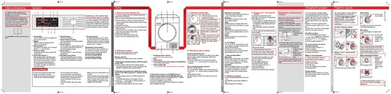 Miele TWF160WP User manual
