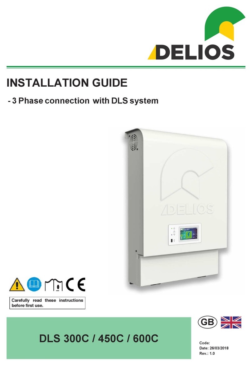 Delios DLS 300C installation guide