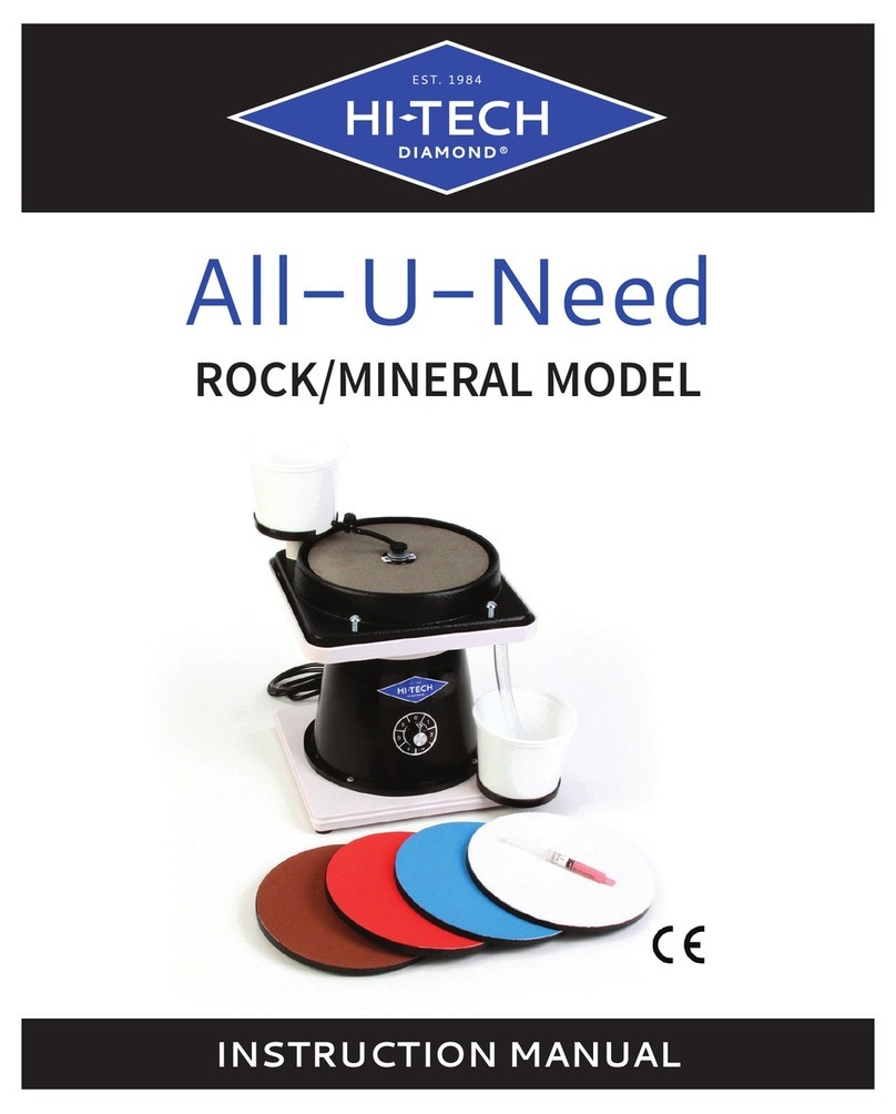 Hi-Tech Diamond All-U-Need Rock/Mineral instruction manual