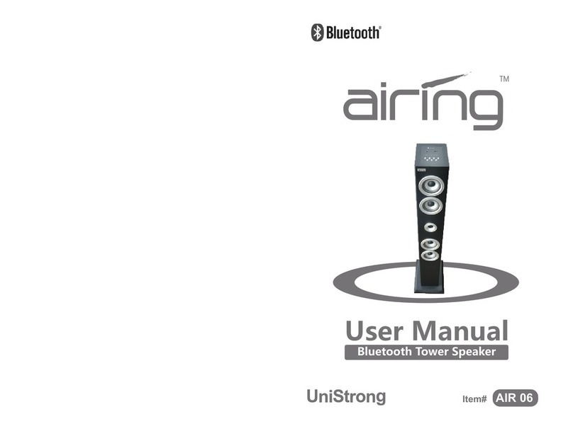 UniStrong airing user manual