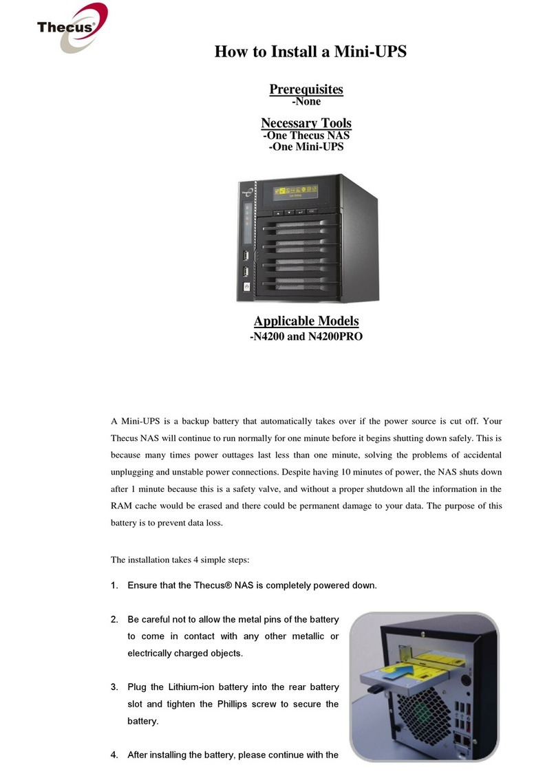 Thecus N4200 How to install
