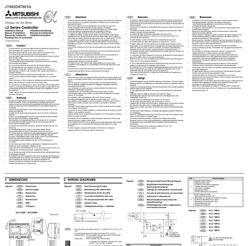 Mitsubishi Alpha2 Series User manual