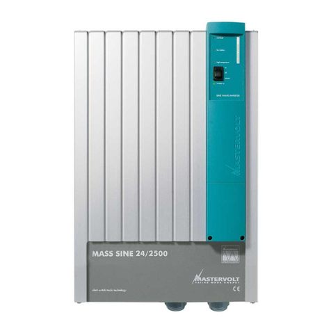 Mastervolt Mass SINE 24/1000 User manual