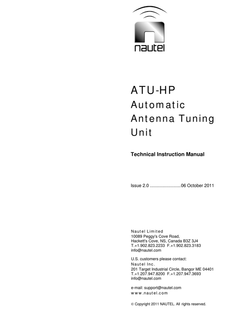Nautel ATU-HP Technical instruction manual