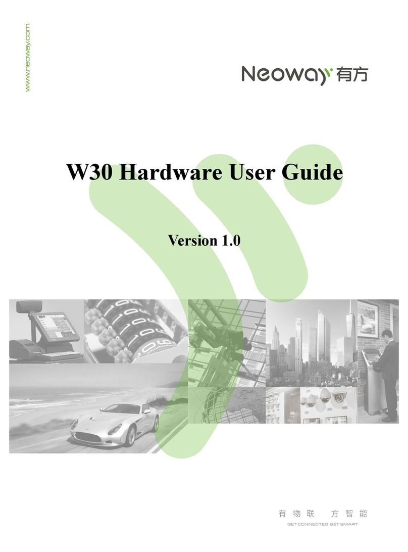 Neoway W30 Hardware user's guide