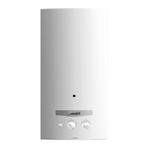 Vaillant atmoMAG operating instructions Vaillant atmoMAG operating instructions
