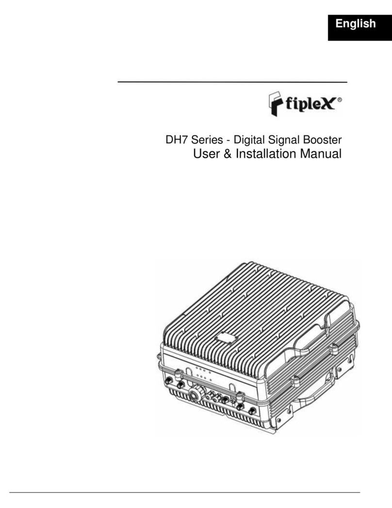 Fiplex DH7 Series User & installation manual