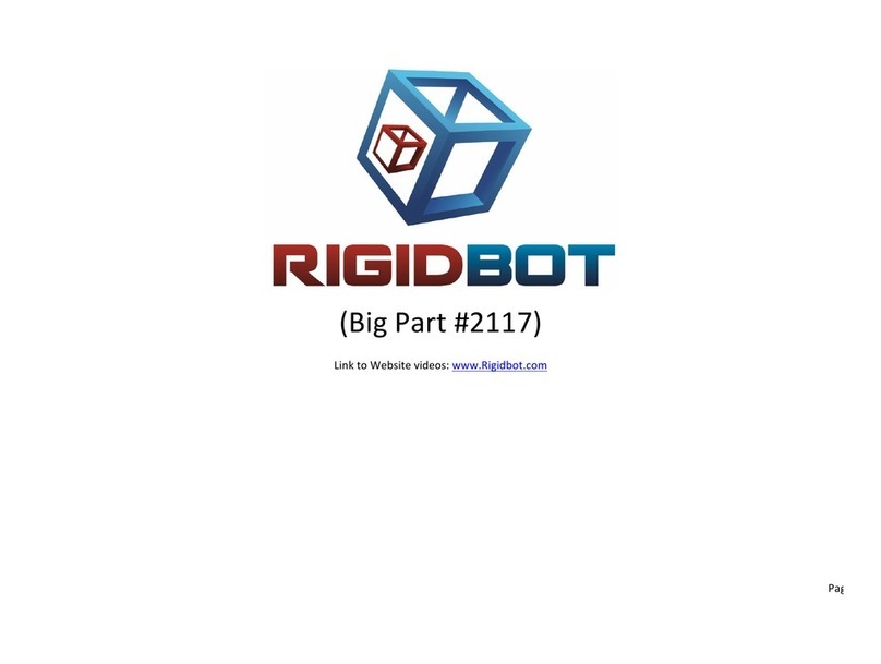 RIGIDBOT 2117 User manual