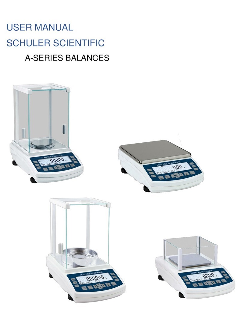 Schuler Scientific A Series User manual
