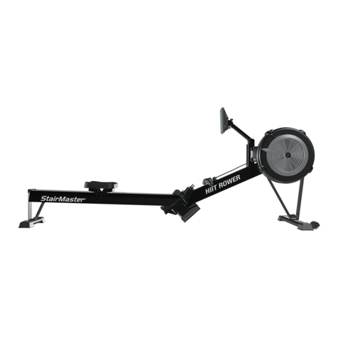 Stairmaster Core Health & Fitness HIIT ROWER owner's manual