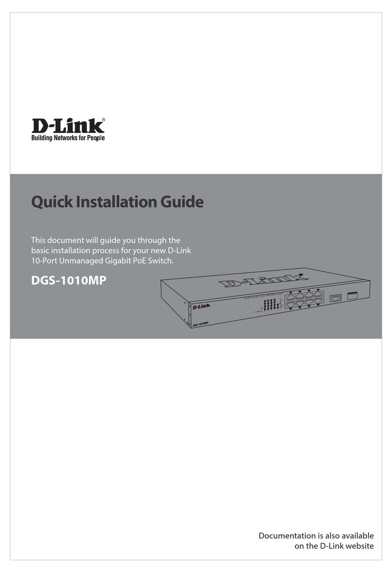 D-Link DGS-1010MP User manual
