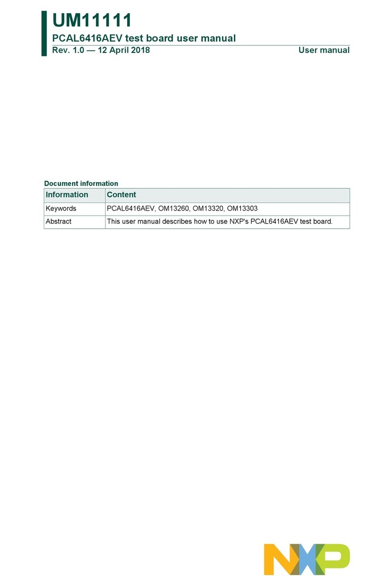 NXP Semiconductors PCAL6416AEV User manual NXP Semiconductors PCAL6416AEV User manual