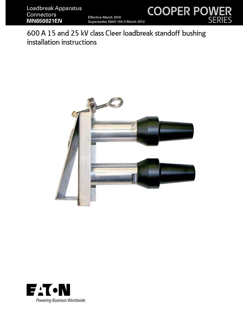 Eaton COOPER POWER SERIES User manual